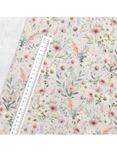 Premium-Baumwollstoff - Zarte Blume 2