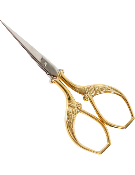 Goldene Pfauenstickschere DMC 9 cm