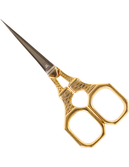 Goldene Eiffelturm-Stickschere DMC 10 cm