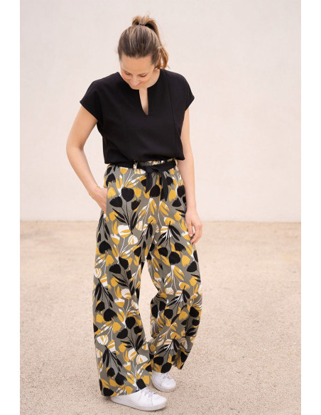 Latzhosen-, Hosen- und Shorts-Schnittmuster Hélium - Anna Rose Patterns