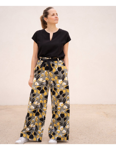 Latzhosen-, Hosen- und Shorts-Schnittmuster Hélium - Anna Rose Patterns