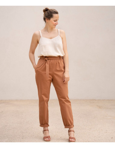 Latzhosen-, Hosen- und Shorts-Schnittmuster Hélium - Anna Rose Patterns
