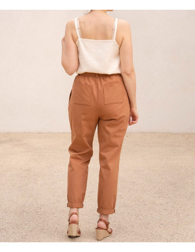 Latzhosen-, Hosen- und Shorts-Schnittmuster Hélium - Anna Rose Patterns