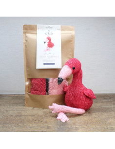 Strickset - Chris der Flamingo 2
