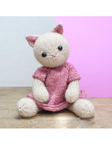 Strickset - Emma die Katze