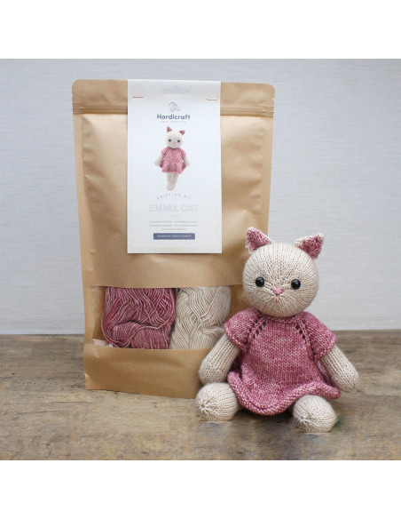 Strickset - Emma die Katze