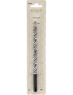 Kreidestift Zebra Bohin - Schwarz 2