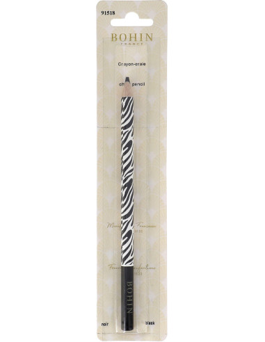 Kreidestift Zebra Bohin - Schwarz