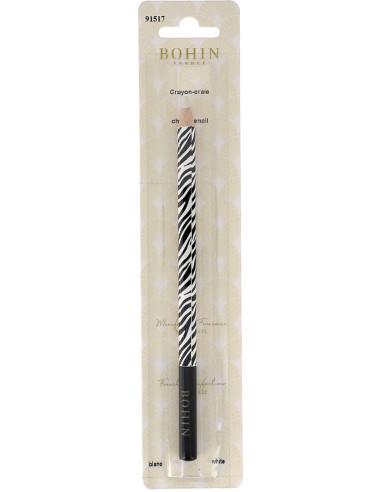 Kreidestift Zebra Bohin - Weiß