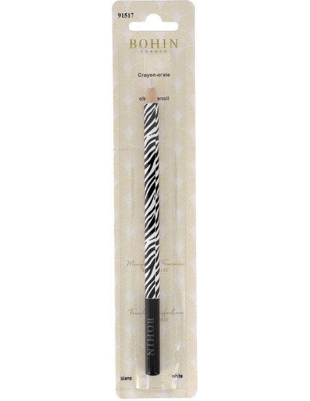 Kreidestift Zebra Bohin - Weiß