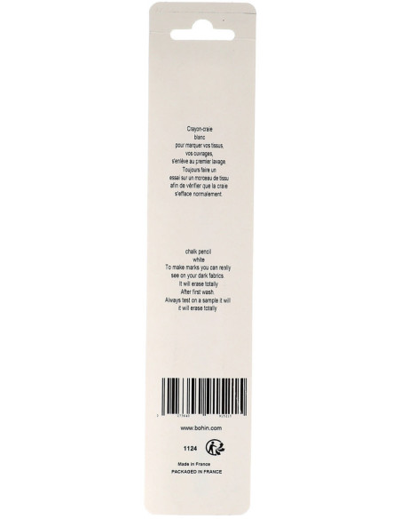 Kreide Stift Giraffe Bohin - Weiß