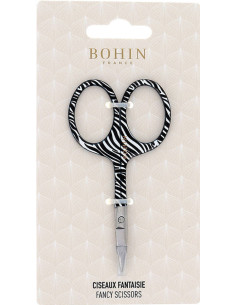 Stickschere Zebra Bohin 9 cm 2