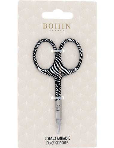 Stickschere Zebra Bohin 9 cm