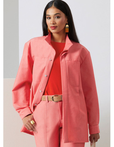 Hemd-Schnittmuster - Vogue 2039