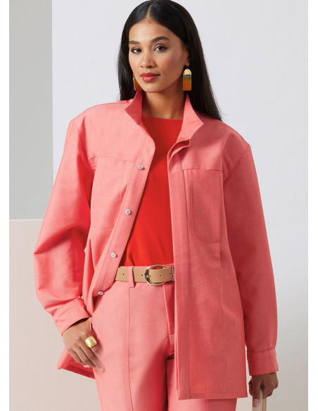 Hemd-Schnittmuster - Vogue 2039