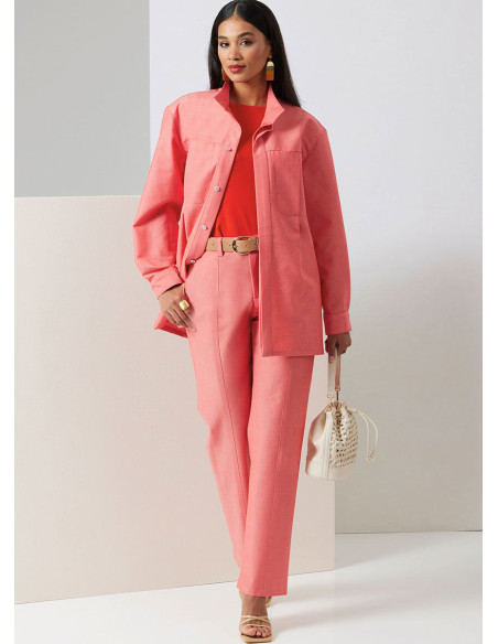 Hemd-Schnittmuster - Vogue 2039