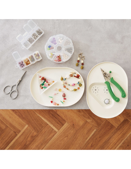 Ablageplatte für Tisch Clover - Ecru
