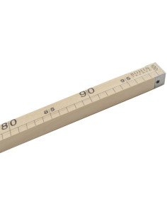 Zugelassener quadratischer Holzmeter