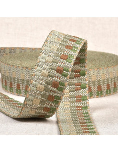 Ethnischer Riemen - Khaki-Fantasie