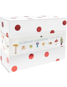 Set mit 35 Ricorumi Baumwollknäueln - Shrooom
