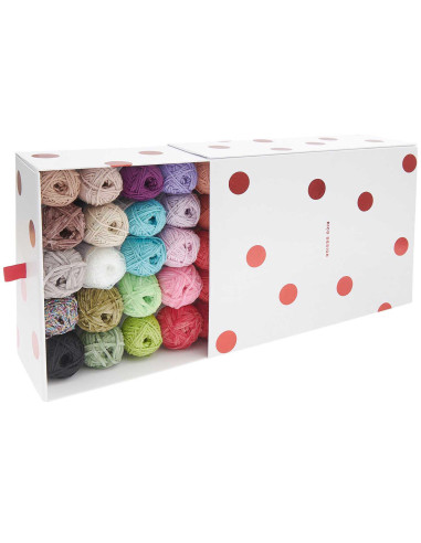 Set mit 35 Ricorumi Baumwollknäueln - Shrooom
