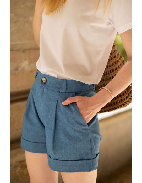 Hosen- und Shorts-Schnittmuster Gaïa - Joli Lab