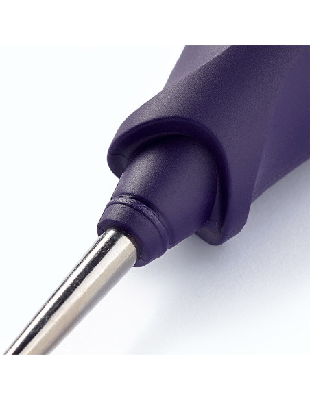 Stempel mit ergonomischem Spitzenschutz