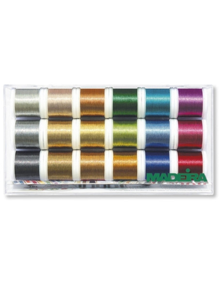 Metallic Glamour Madeira Garnbox