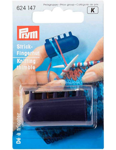Strickfingerhut mit 4 Fadenführungen