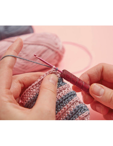 Häkelnadel addi Unicorn Purpleheart