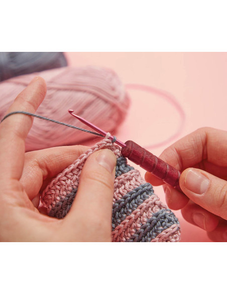 Häkelnadel addi Unicorn Purpleheart