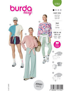 T-Shirt Schnittmuster - Burda 5763