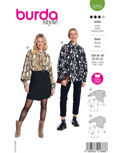 Blusenschnittmuster - Burda 5775