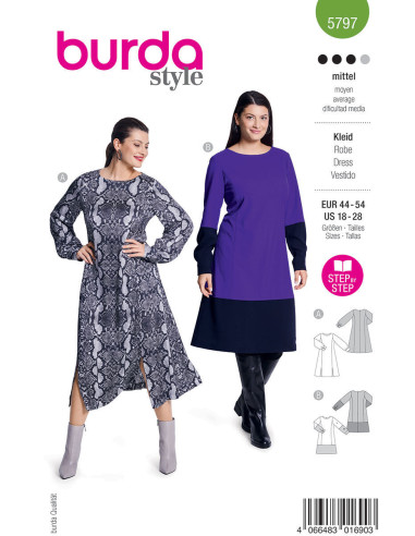 Kleidmuster - Burda 5797
