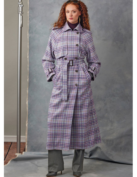 Mantelschnittmuster - Vogue 2055