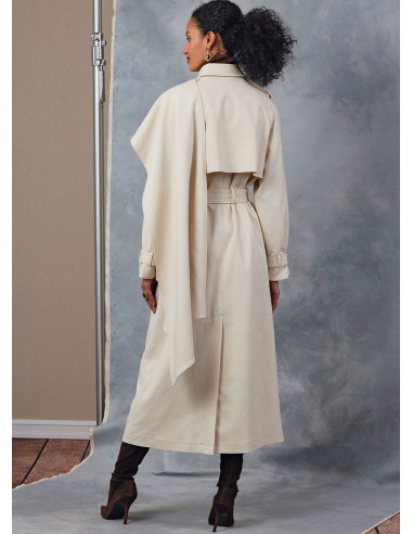 Mantelschnittmuster - Vogue 2055