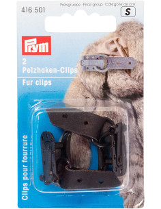 Pelzmäntel Clips - Braun