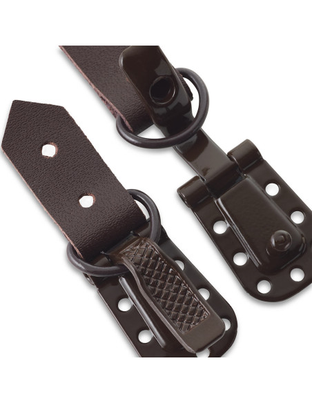 Pelzmäntel Clips - Braun