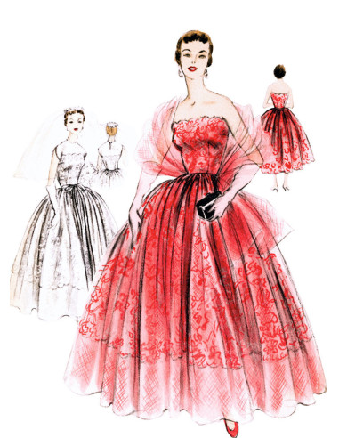 Vintage-Schnittmuster - Vogue 2061