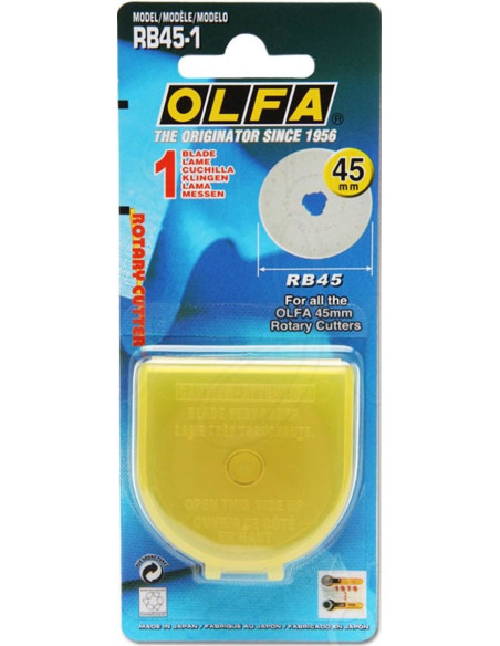 1 Ersatzklinge für Olfa Cutter - 45 mm