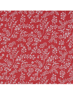 Bedruckter Double-Gaze-Stoff - Taznak Sandelholz und Rosa 2