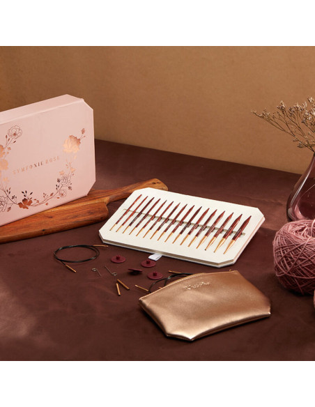KnitPro Symfonie Rose Rundstricknadel-Set