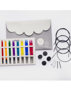 KnitPro Deluxe Spectra Rundstricknadel-Set
