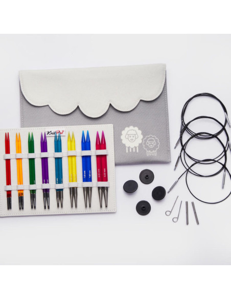 KnitPro Deluxe Spectra Rundstricknadel-Set