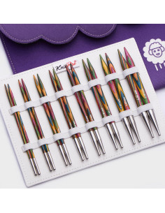 KnitPro Deluxe Symfonie Wood Rundstricknadel-Set 2