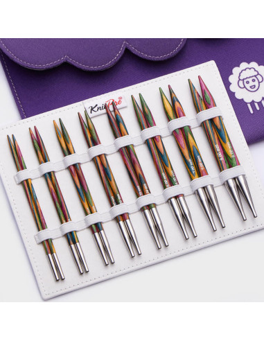 KnitPro Deluxe Symfonie Wood Rundstricknadel-Set