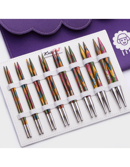 KnitPro Deluxe Symfonie Wood Rundstricknadel-Set