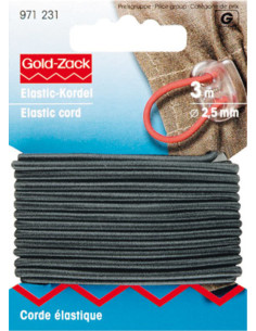 Schwarzes elastisches Seil