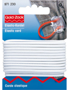 Weißes elastisches Seil