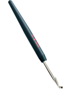 Metallhäkelnadel mit ergonomischem Griff